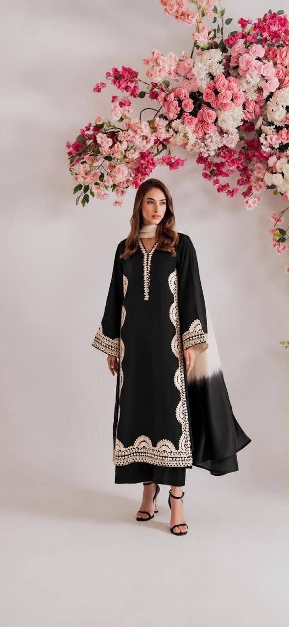 Biscuit Slub Thread Work Suit Set