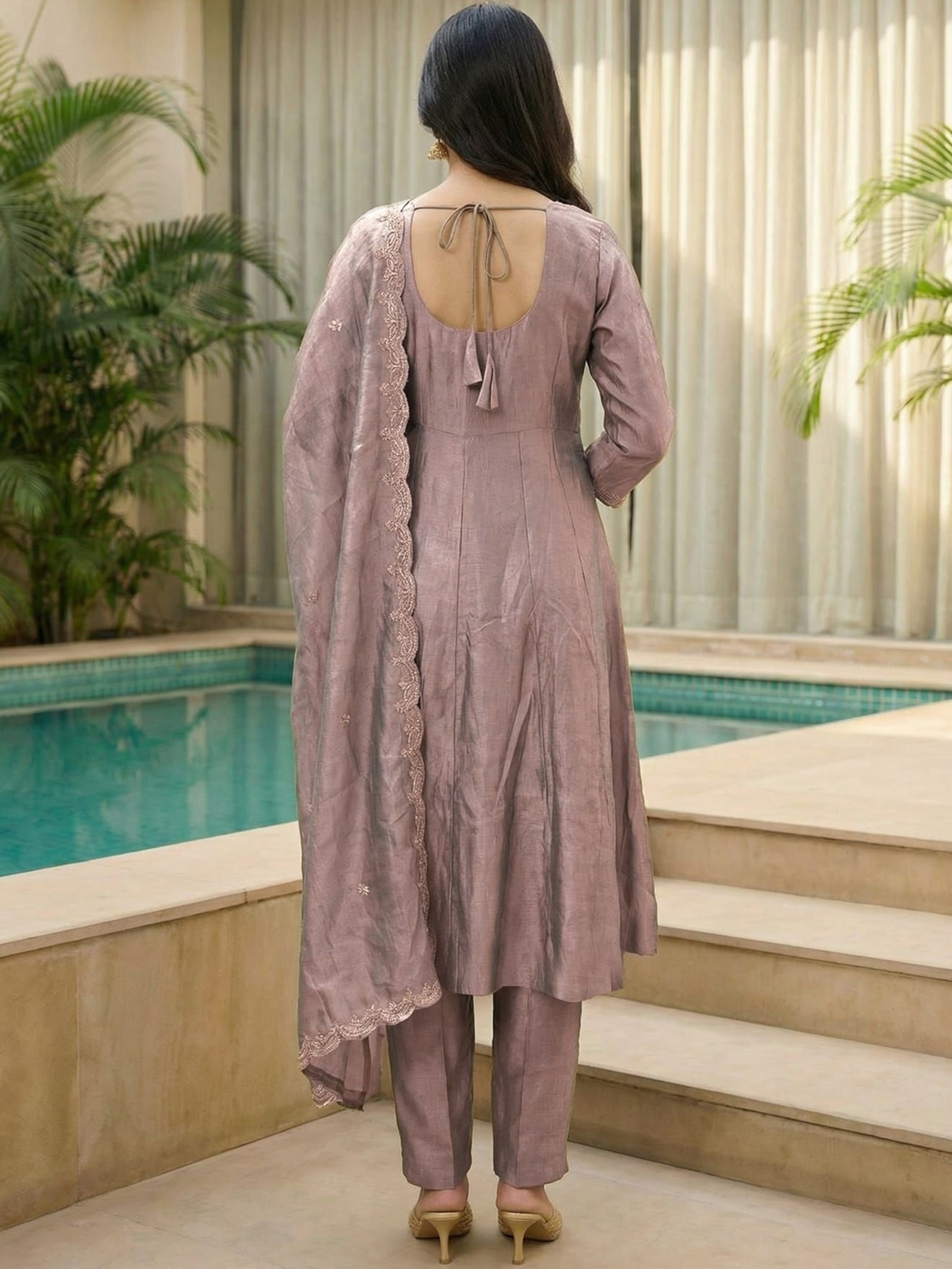 Designer Embroidered Kurti Pant Set with Dupatta | Premium Women's Festive & Party Wear Suit