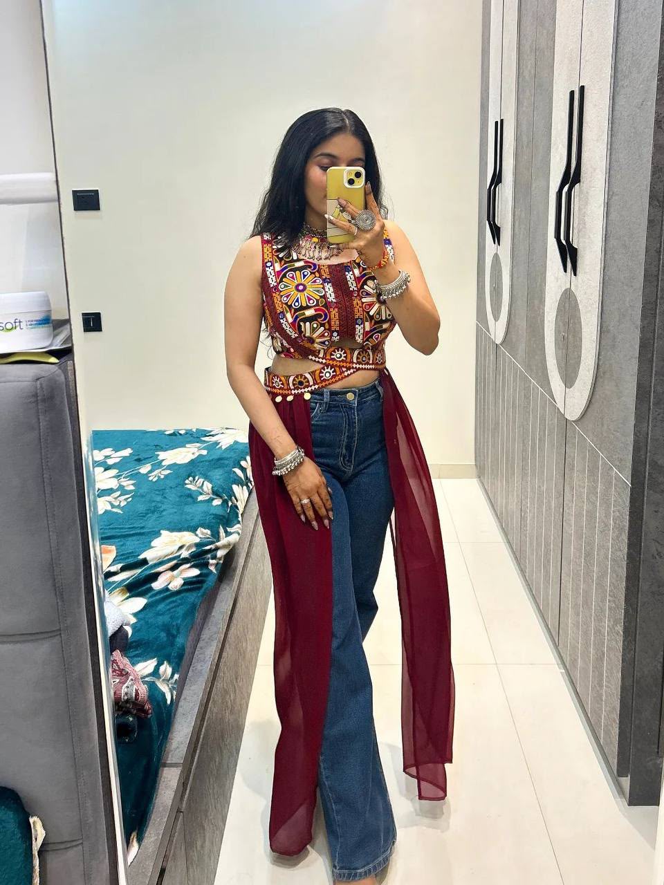 Cotton Navratri Lehenga Choli