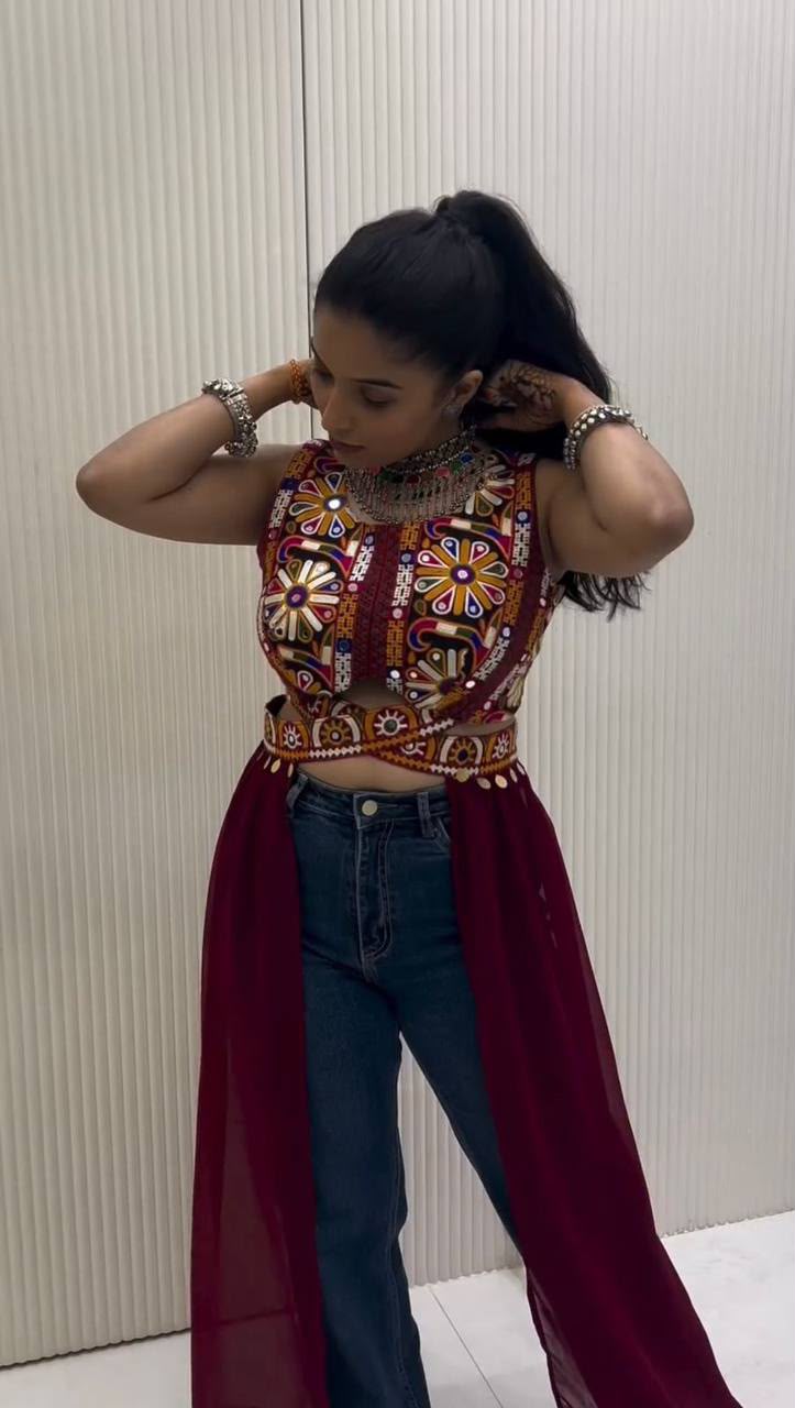 Cotton Navratri Lehenga Choli