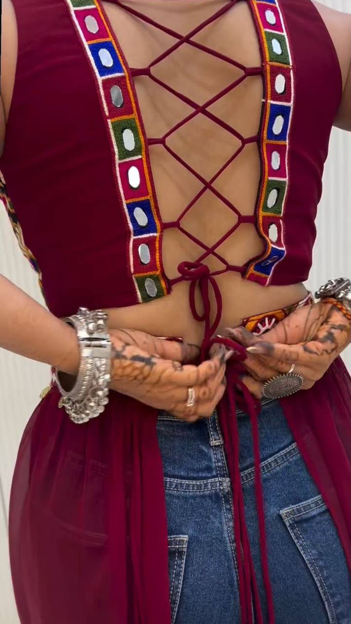 Cotton Navratri Lehenga Choli