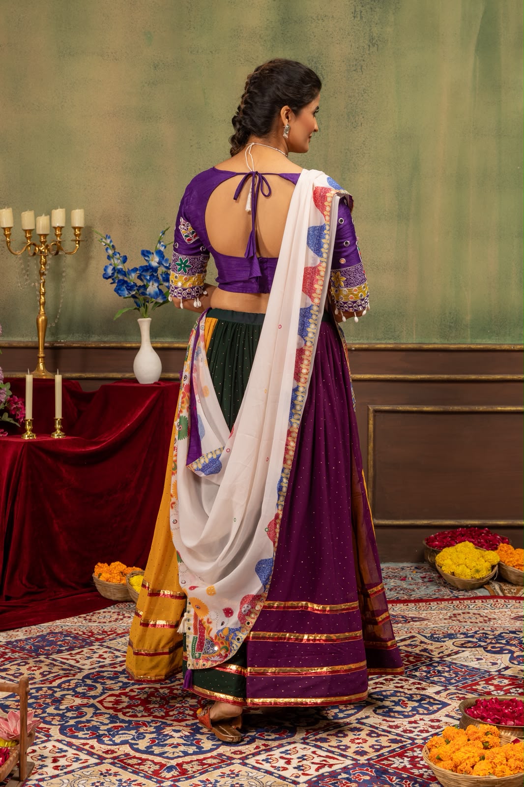 Navratri Faux Georgette Lehenga Choli