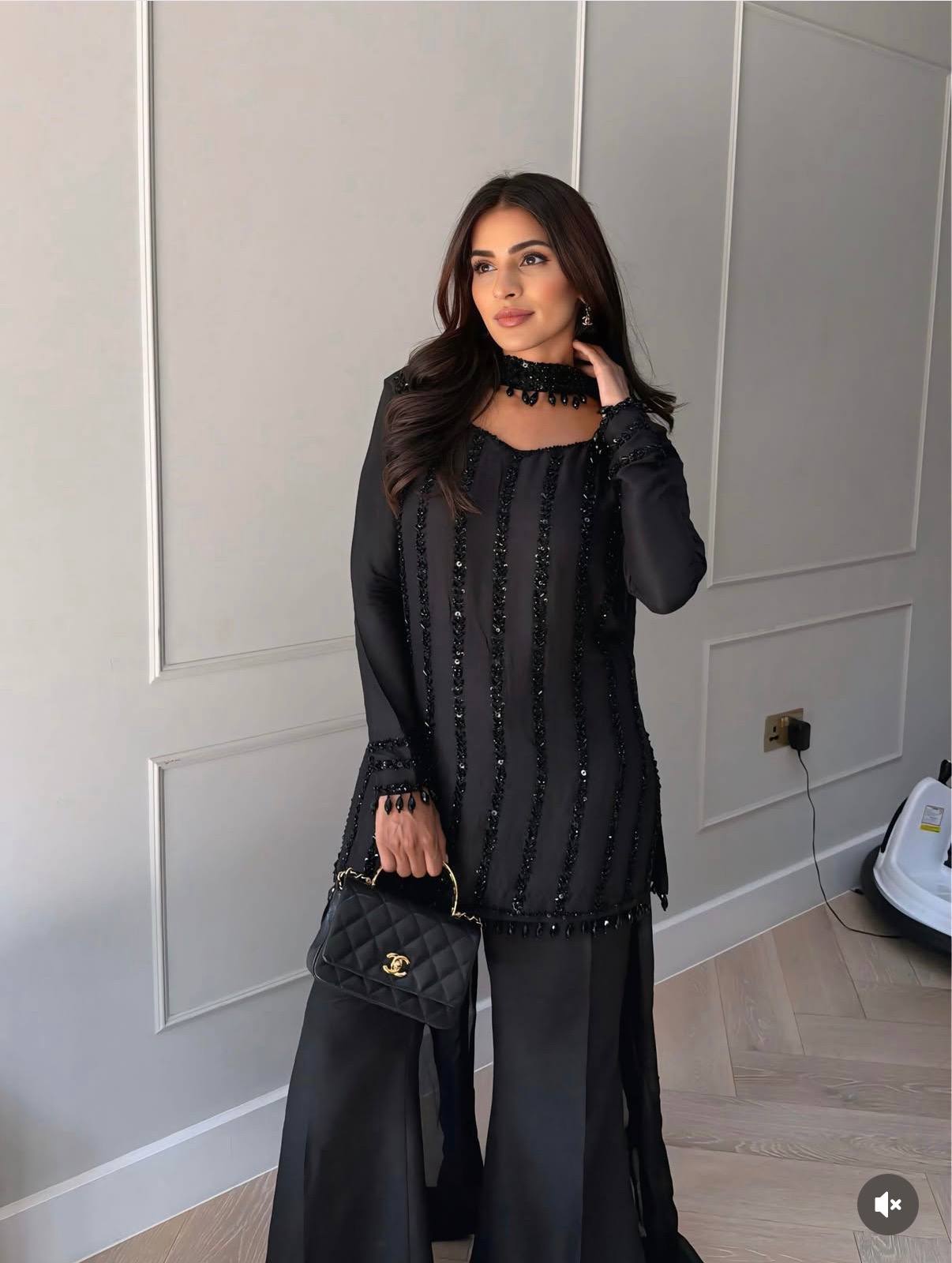 Rangoli Silk Embroidered Kurti Palazzo Set with Dupatta | Designer Party Wear Ethnic Suit for Women
