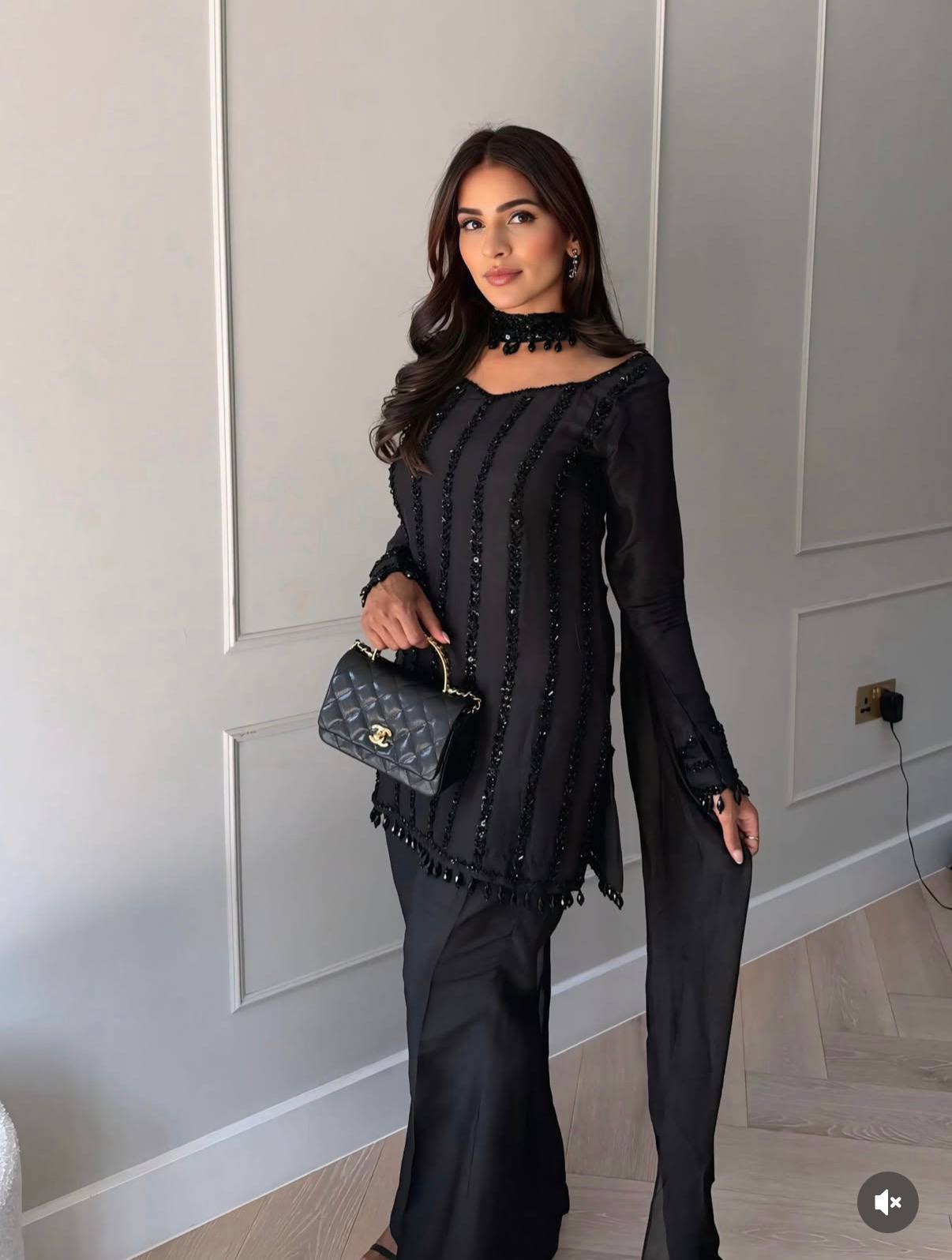 Rangoli Silk Embroidered Kurti Palazzo Set with Dupatta | Designer Party Wear Ethnic Suit for Women