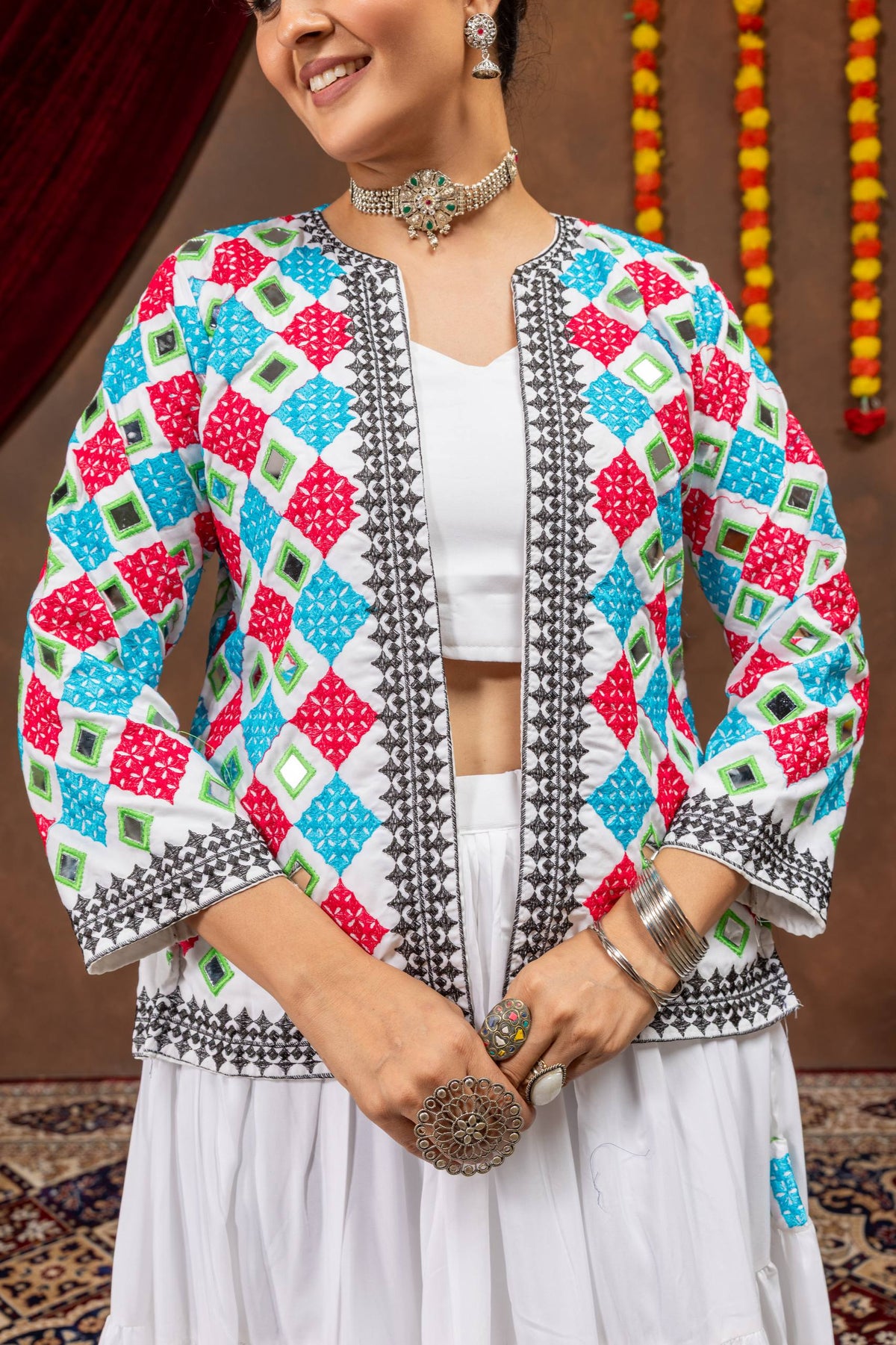 Navratri Rayon Lehenga Set