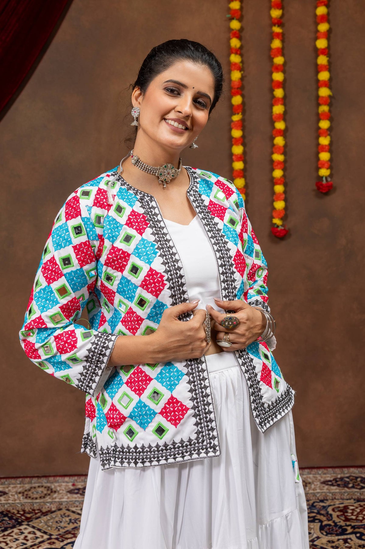 Navratri Rayon Lehenga Set